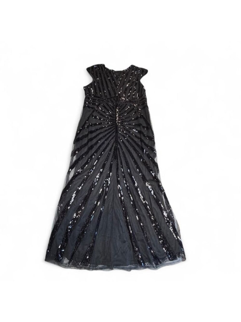 Fundaisy Sequined Flapper Style Dress Women's Plus 3XL Party Cocktail Glam